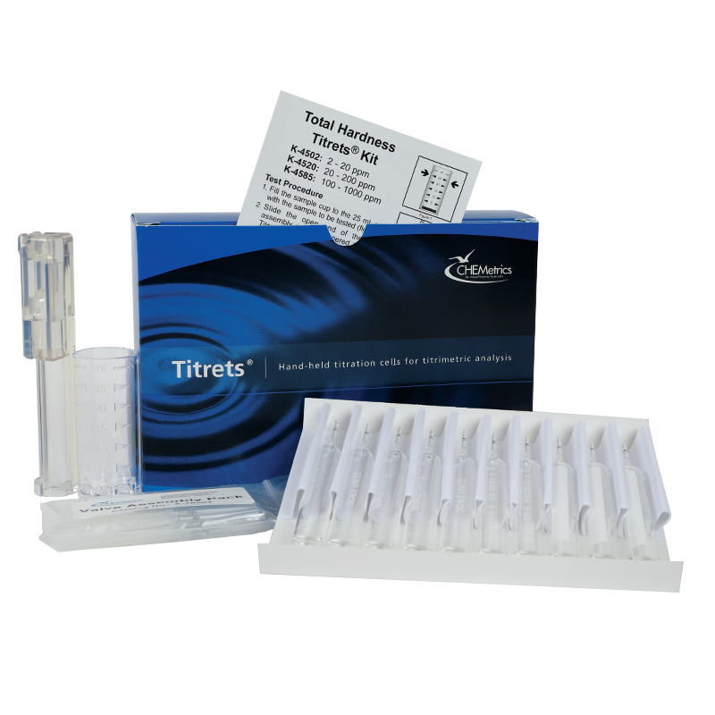 Hardness (total) — Titrets Titration Cells