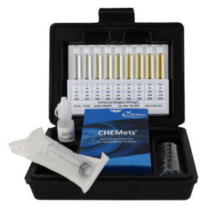 Ammonia HR CHEMets® Test Kit (5-50 ppm)