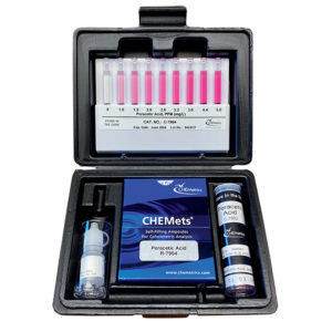CHEMetrics K-7904 Peracetic Acid CHEMets Visual Test Kit
