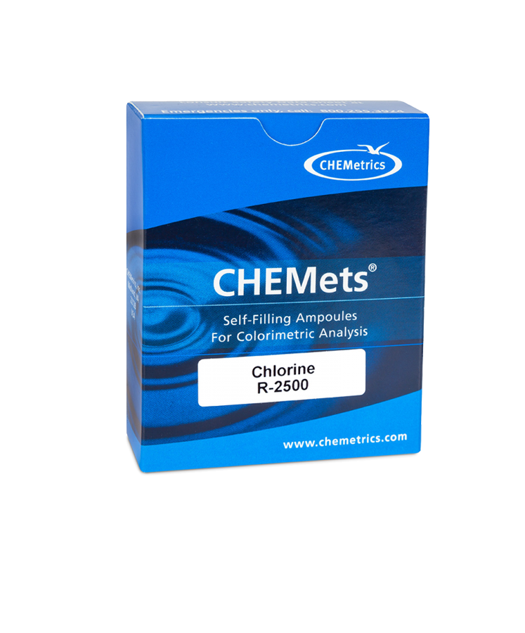 R-2500 Chlorine CHEMets® Refill Packaging