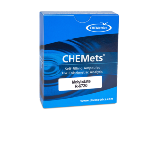 R-6720 Molybdate CHEMets® Visual Refill Packaging