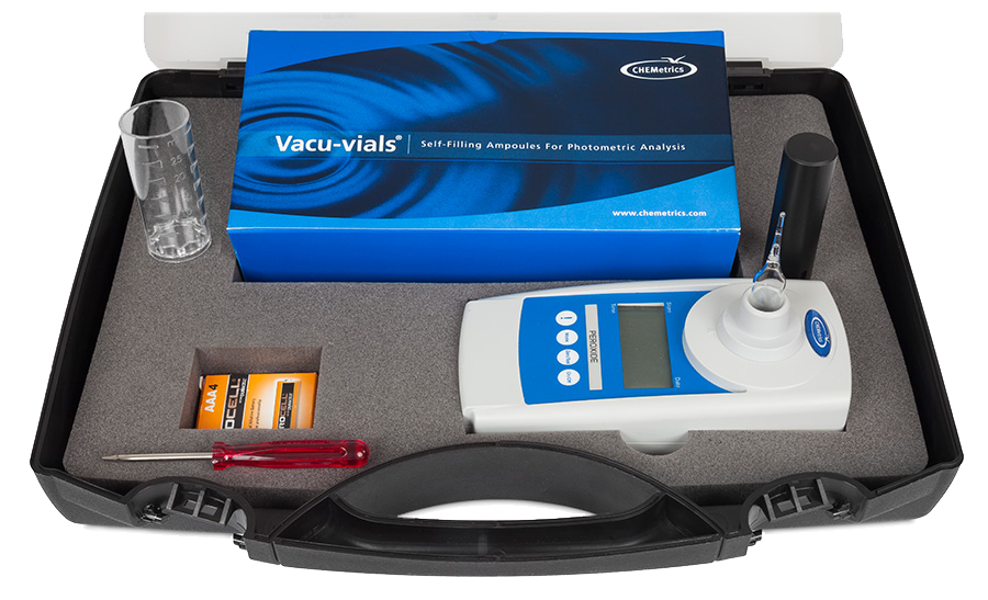 SAM Kit Contents in Plastic Case