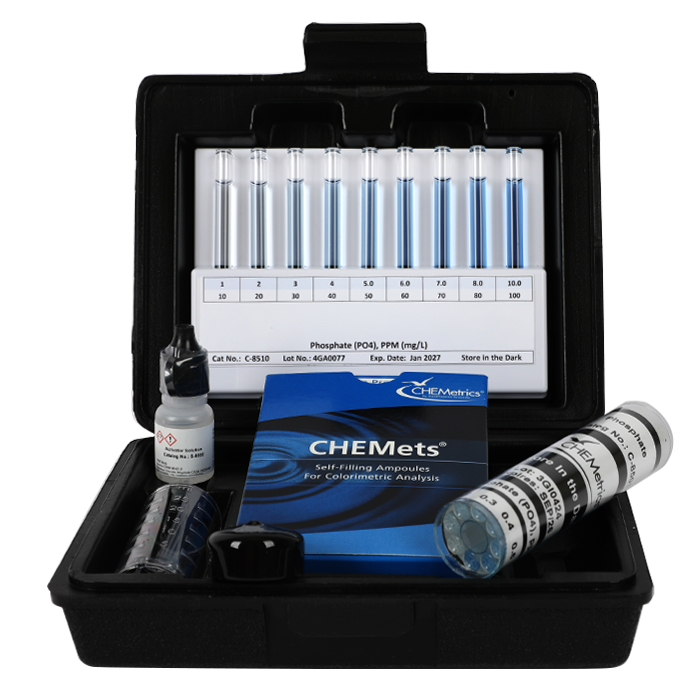Phosphate, ortho — CHEMets Visual Kit
