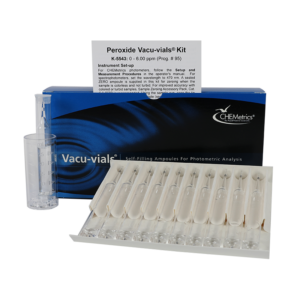 Hydrogen Peroxide — Vacu-vials Instrumental Kit
