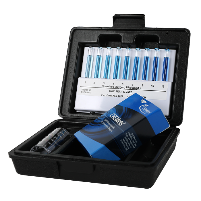 Oxygen, dissolved — CHEMets Visual Kit