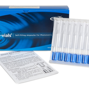 Contents and packaging of K-7433 Ozone Vacu-vials Test Kit