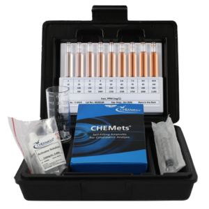 Iron (total & soluble) HR CHEMets® Test Kit (10-100 ppm)