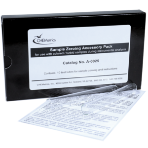 Sample Zeroing Accessory Pack