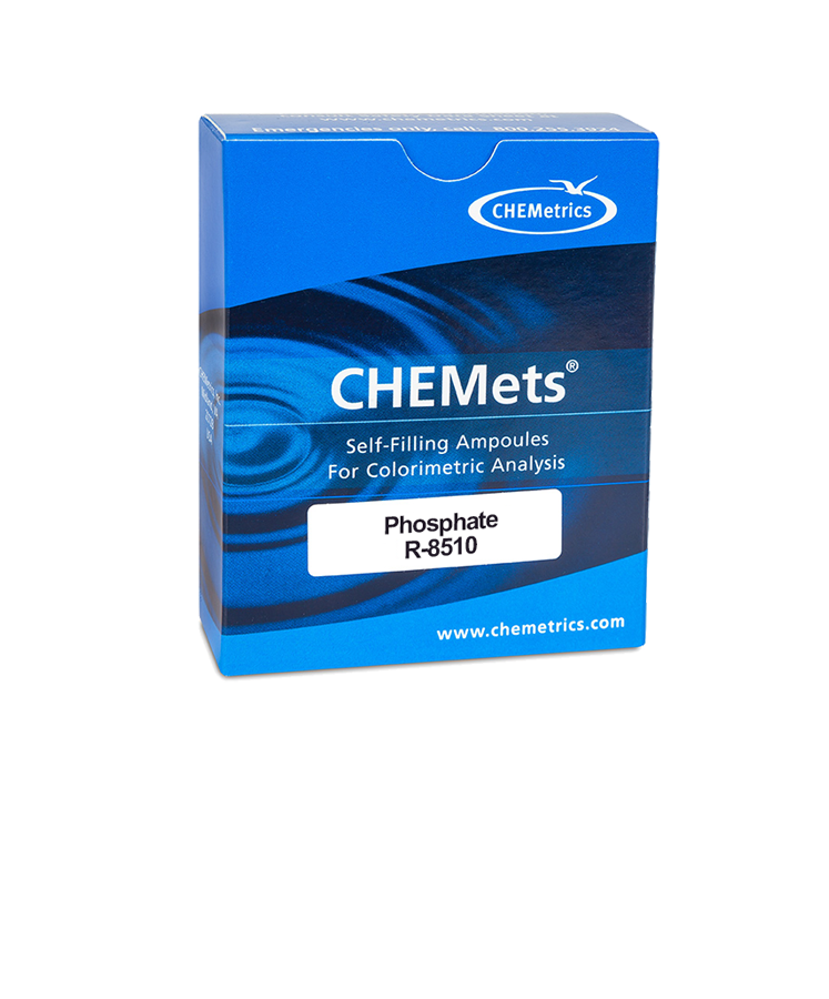 R-8510 Phosphate, ortho CHEMets® Visual Refill Packaging