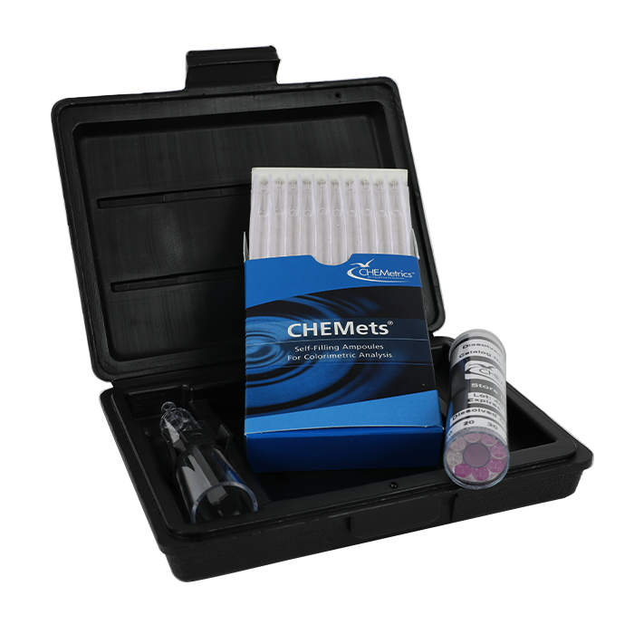 Oxygen, dissolved — CHEMets Visual Kit