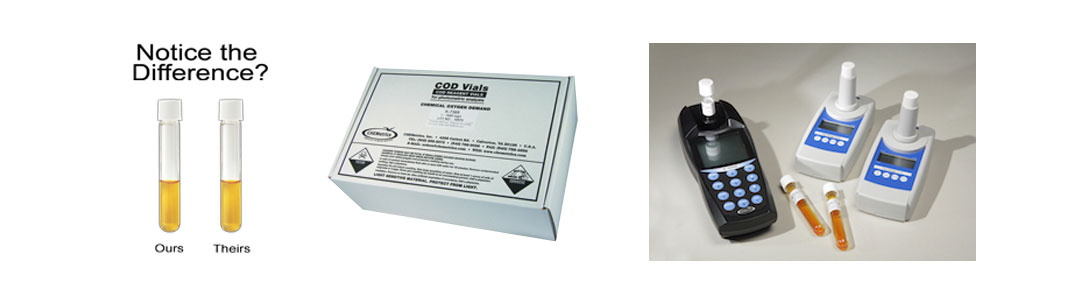 Chemical Oxygen Demand (COD) Vials