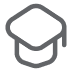 graduation cap icon