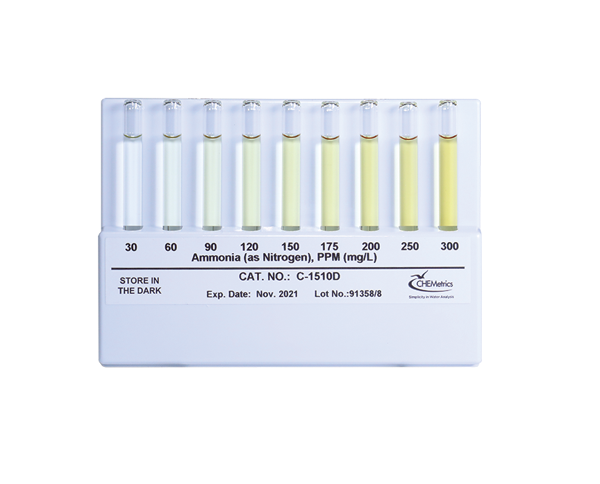 High Range Ammonia Comparator