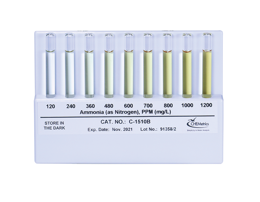 High Range Ammonia Comparator