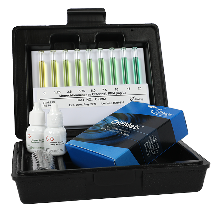 Monochloramine CHEMets Kit
