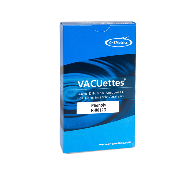 R-8012D Phenols VACUettes® Visual Refill Packaging