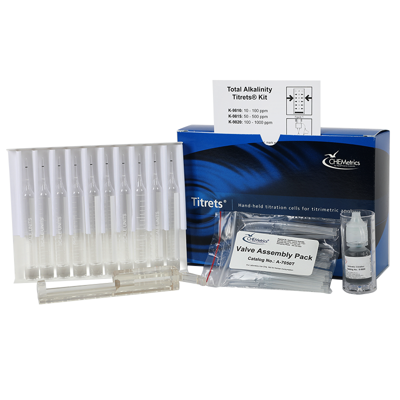 Alkalinity (total) — Titrets Titration Cells