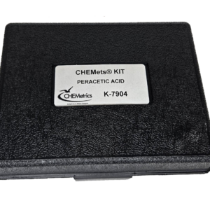 Peracetic Acid — CHEMets Visual Kit