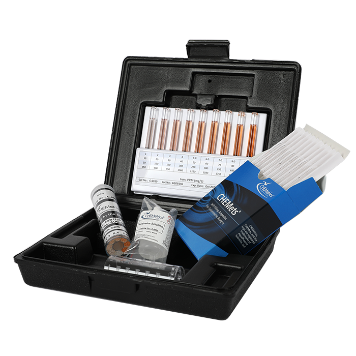 Iron (total & soluble) — CHEMets Visual Kit