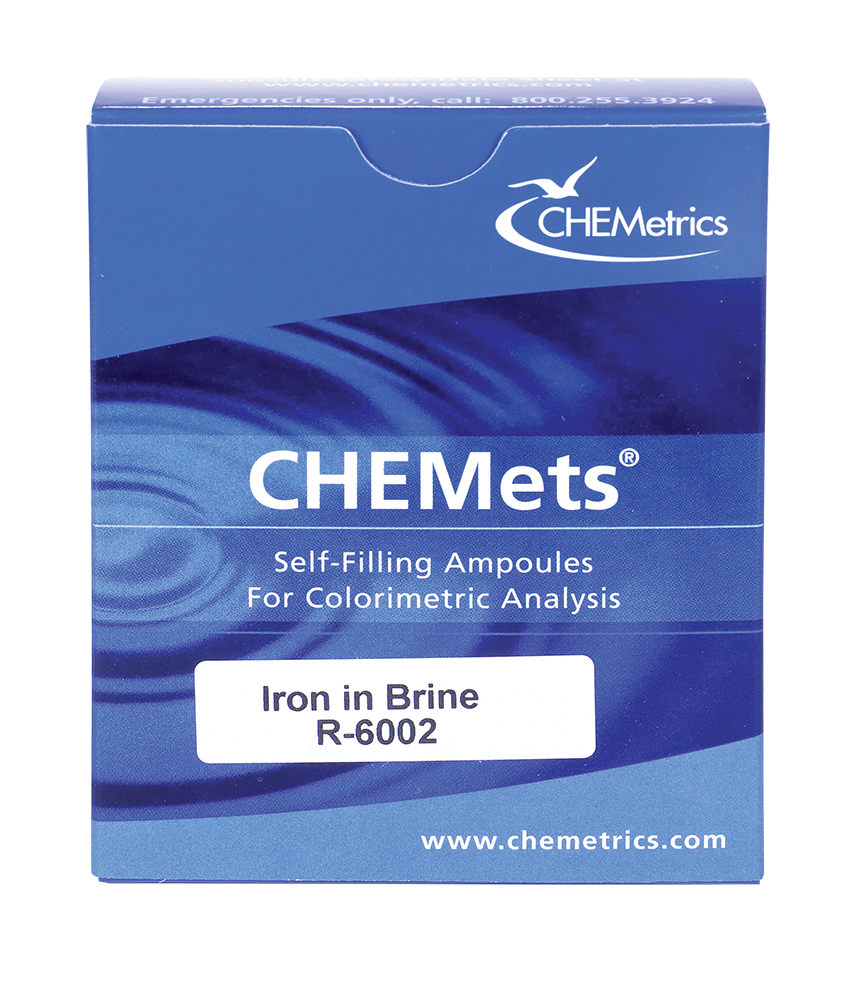 Iron in Brine — CHEMets Refill