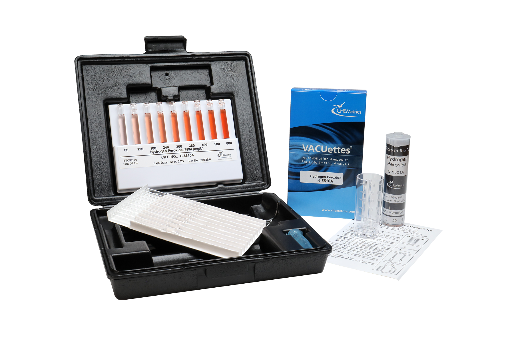 Hydrogen Peroxide — VACUettes Visual High Range Kit