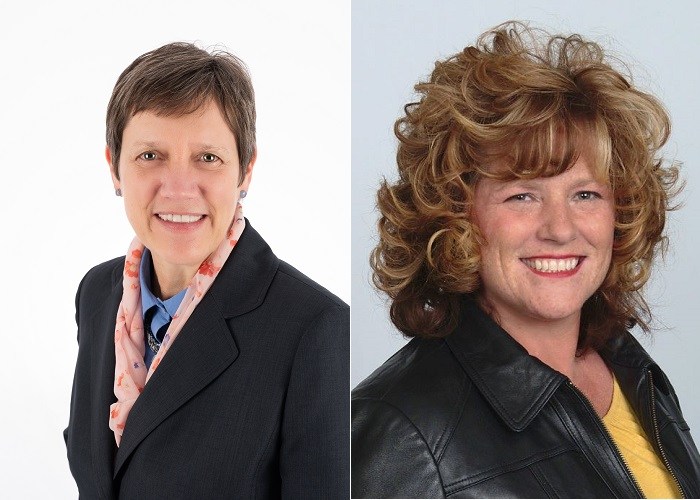 Left: CHEMetrics Director of R&D Joanne Carpenter. Right: Katie Bell Director of Water Strategy for Brown and Caldwell.